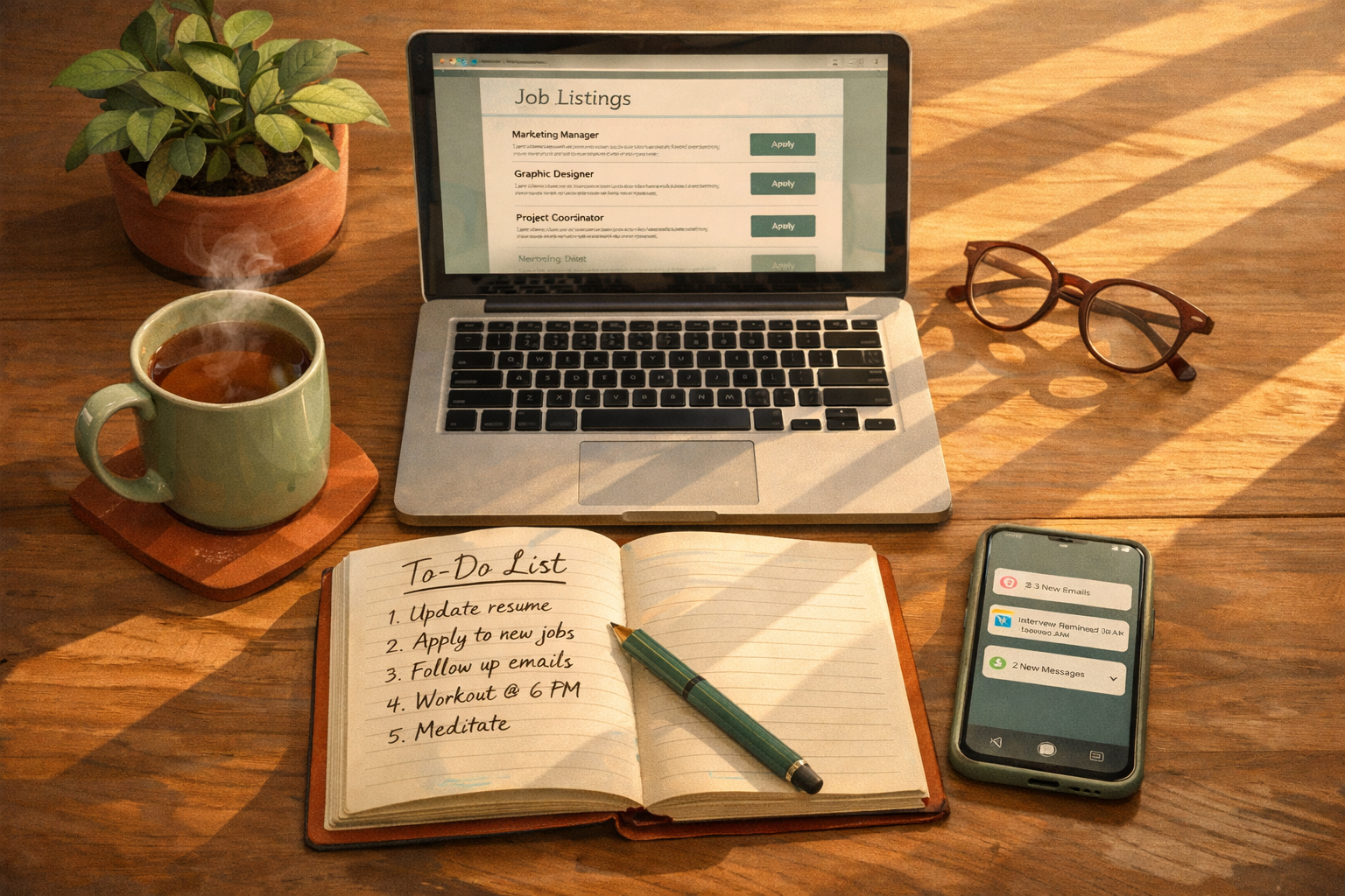 Weaving the Job Hunt into Your Life: Practical Habits for a Modern Search